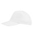 SOLS Unisex Buzz 5 Panel Baseball Cap (White) - UTPC370-3