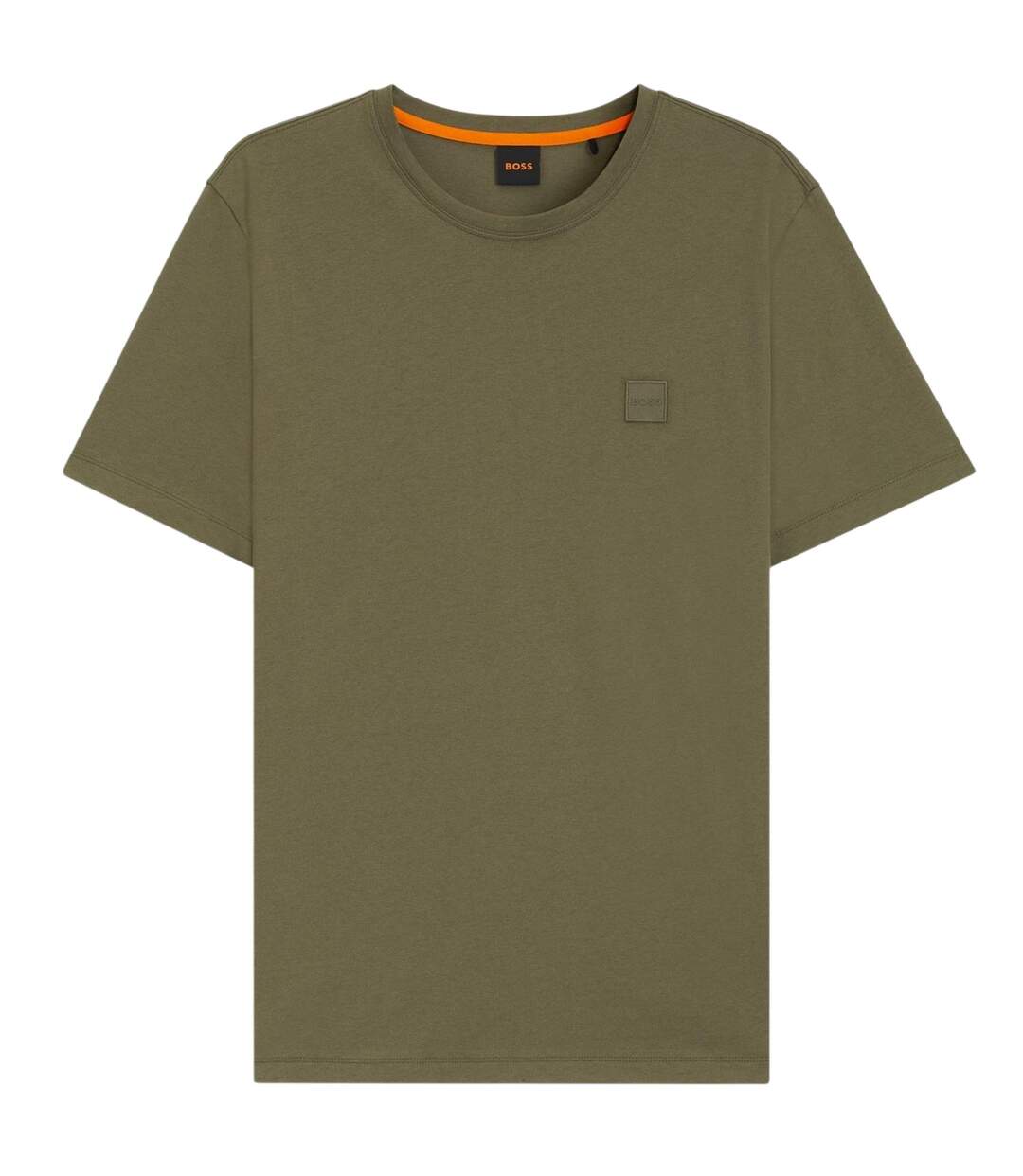 T-shirt Motif/style Orange Homme Vert Boss-2