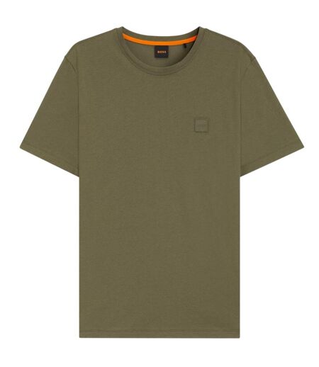 T-shirt Motif/style Orange Homme Vert Boss