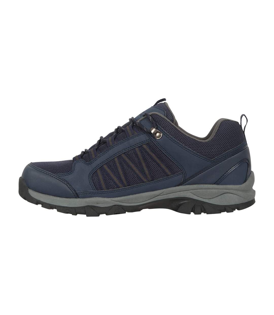 Mens path waterproof walking shoes navy Mountain Warehouse-3