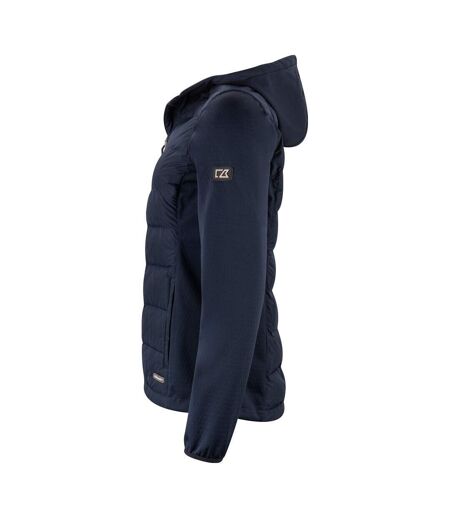 Womens/ladies Oak Harbor Jacket Dark Navy Cutter & Buck