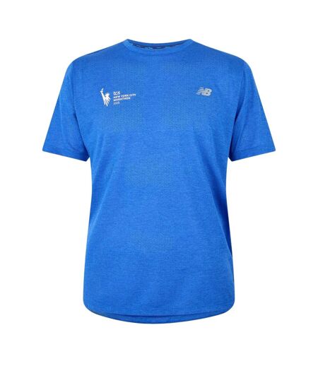 T-shirt Motif/style Logo Nyc Homme Bleu New Balance
