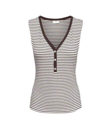 Débardeur noir/blanc à rayures femme jdy sissy