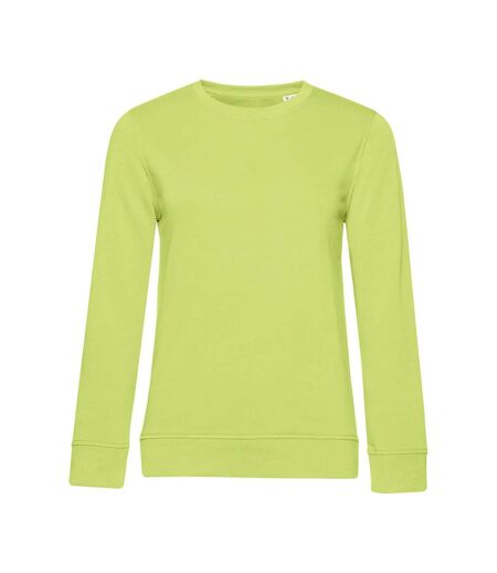 Sweat Organic Inspire Femme Vert Clair B&C