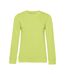 Sweat Organic Inspire Femme Vert Clair B&C-1