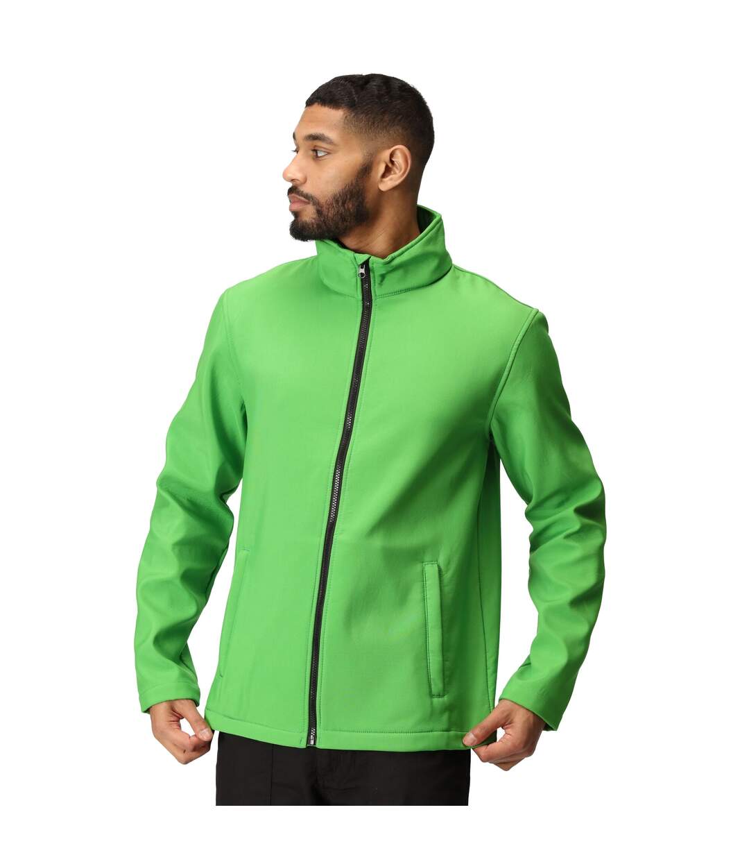 Regatta - Veste softshell ABLAZE - Homme (Vert/noir) - UTRG3560