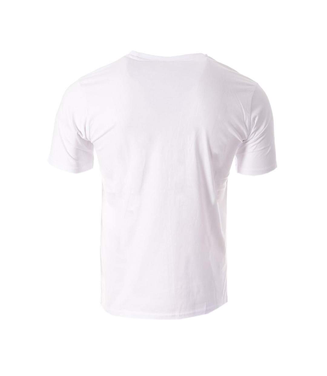 T-shirt blanc homme olympique de marseille-2