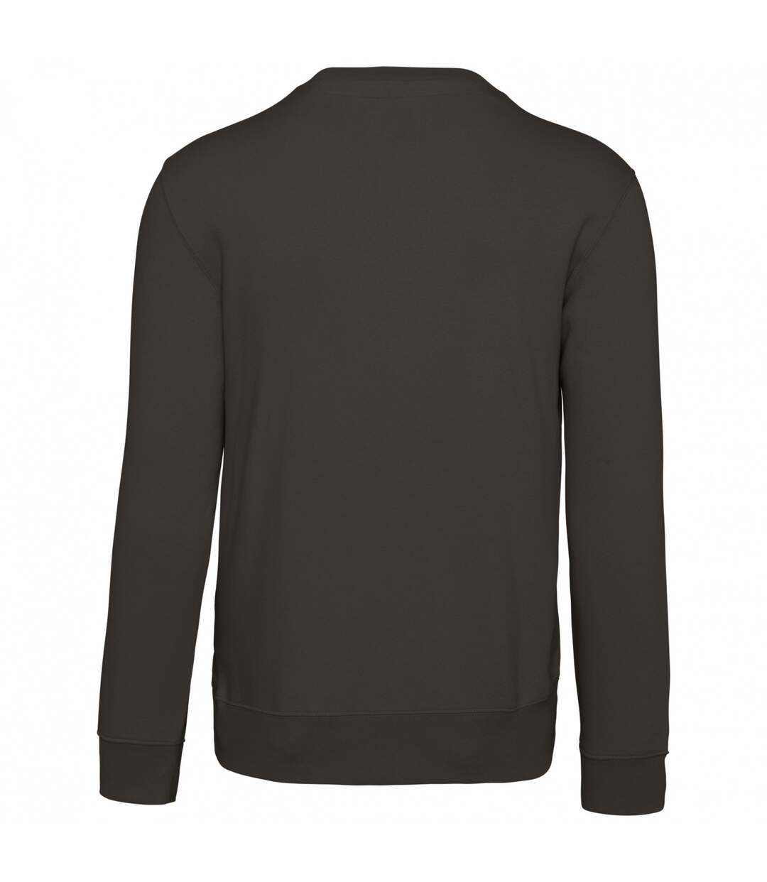 Mens Crew Neck Sweatshirt Dark Grey Kariban-2
