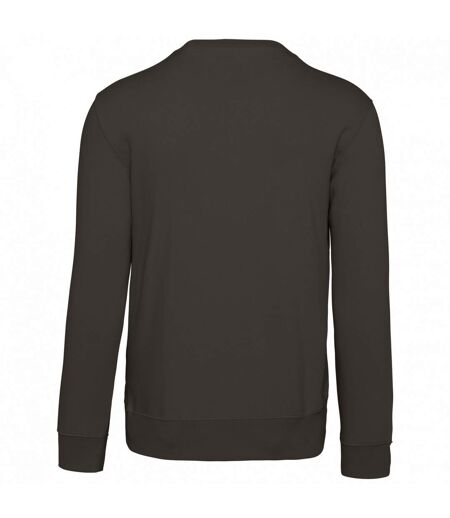 Kariban Mens Crew Neck Sweatshirt (Dark Grey) - UTPC6920