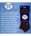 6 Pack Mens Diabetic Trainer Socks | Loose Top Wide Ankle Socks-3