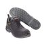 Mens Footwear Energy Grain Leather Safety Shoes Black Mascot-3