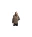 Veste Imperméable Unie À Capuche Yulia Femme Kaki Clair Trespass-1