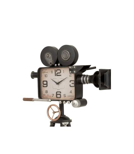 Paris Prix - Horloge Design Sur Pied camera 153cm Noir