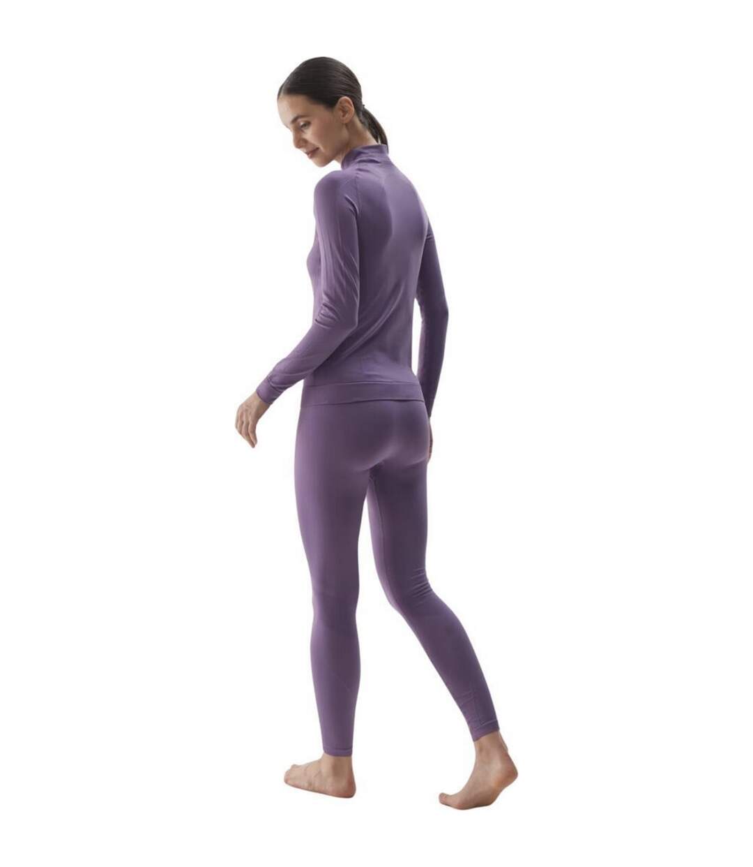Legging F157 Femme Violet Clair 4F-3