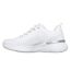 Womens/ladies Sketch-air Dynamight Trainers White Silver Skechers-2