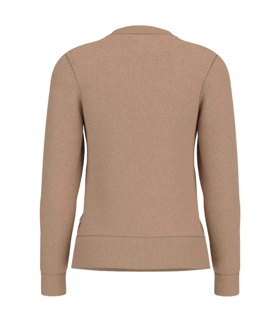 Sweat Motif/style Tricoté Femme Marron Blanc Cassé Guess-2