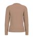 Sweat Motif/style Tricoté Femme Marron Blanc Cassé Guess-2