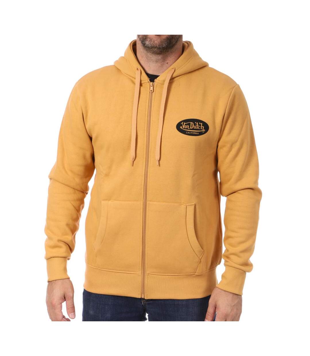 Sweat Jaune Homme Von Dutch SENT - L