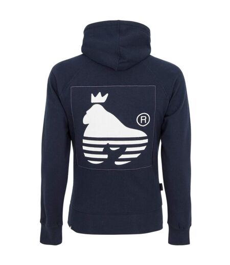 Mens Sig Hells Cotton Hoodie Navy Money