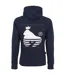 Mens Sig Hells Cotton Hoodie Navy Money-2