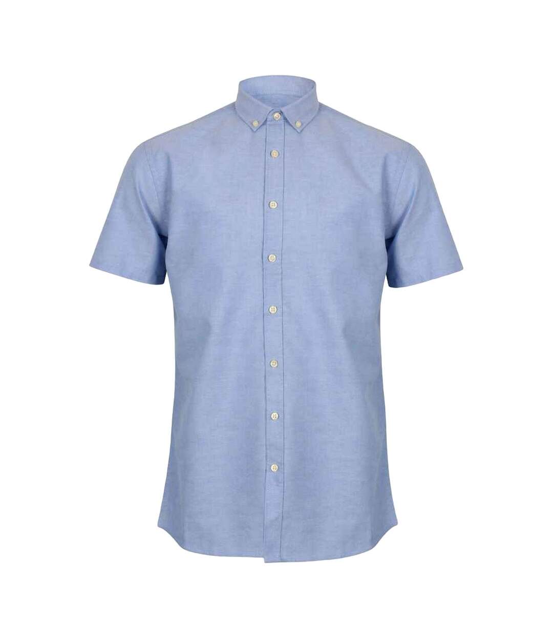 Chemise formelle modern homme bleu Henbury-1