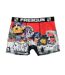 Boxer rouge/noir à impriméshomme freegun vib - l-1