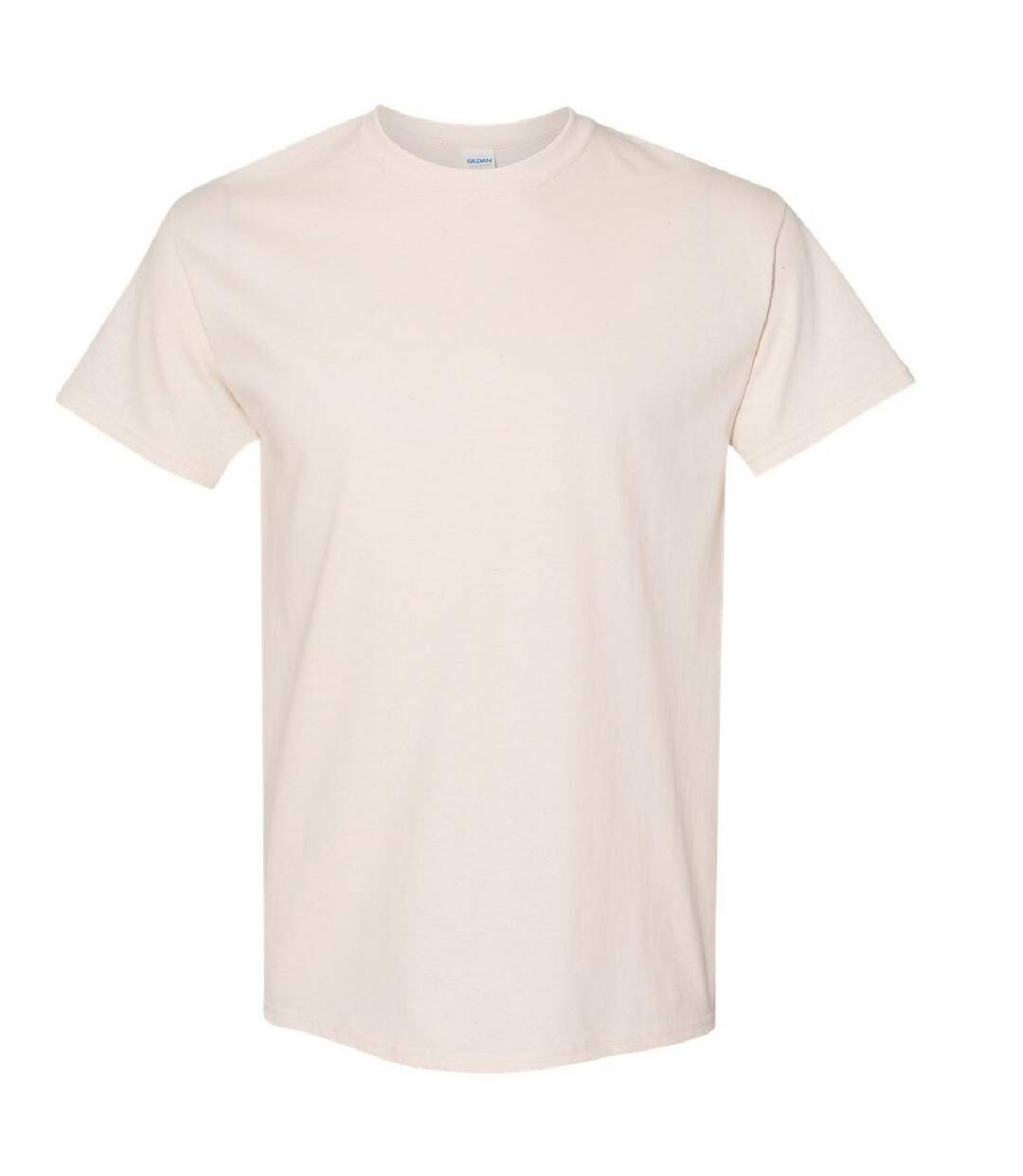 T-shirt homme beige clair Gildan