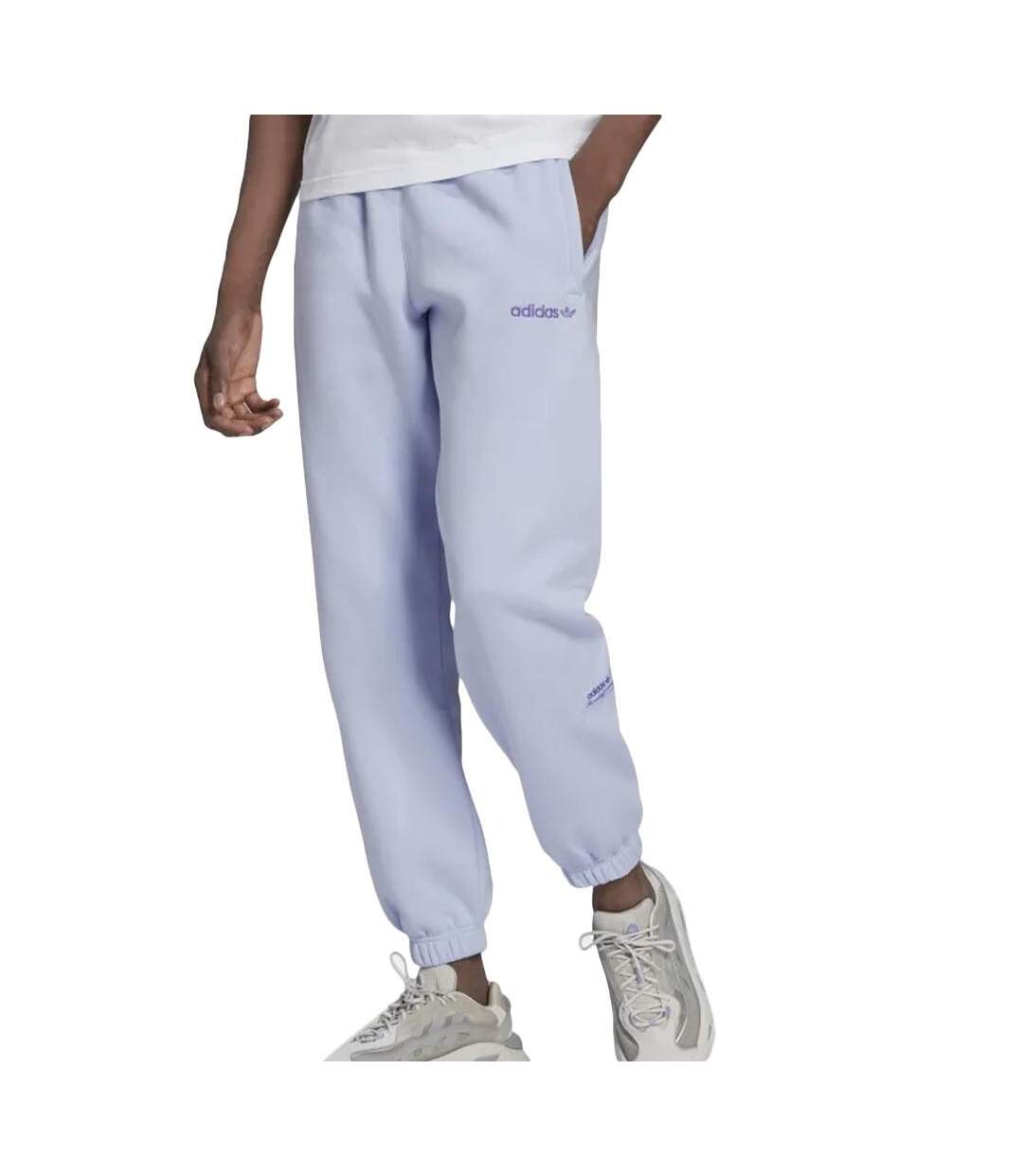 Jogging Violet Homme Adidas Linear - XL