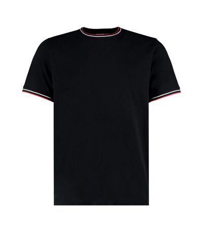 Kustom Kit - T-shirt - Homme (Noir / Blanc / Rouge) - UTRW9458