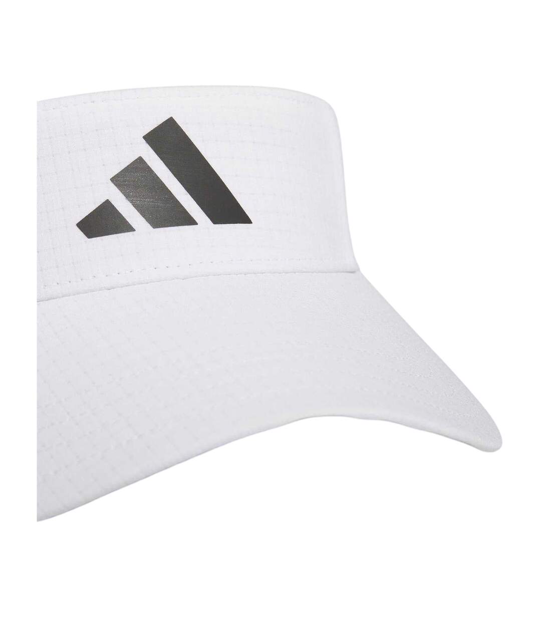 Mens Grid Golf Visor White Adidas-3