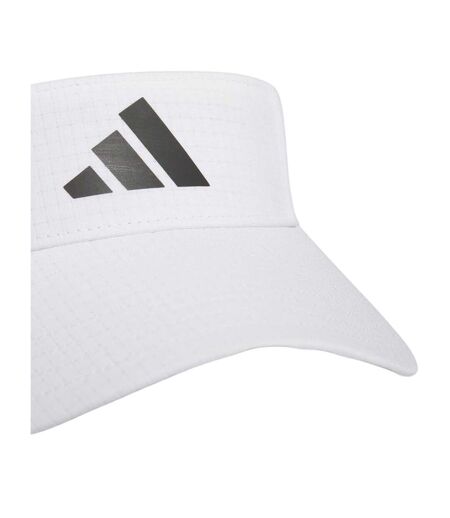 Mens Grid Golf Visor White Adidas