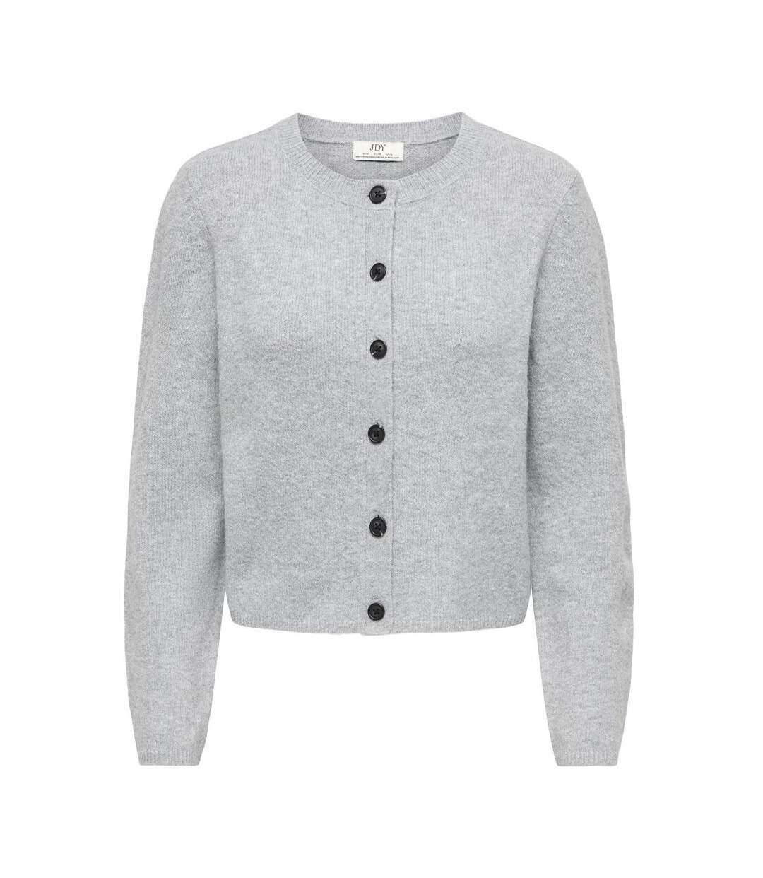 Gilet gris femme jdy brielle-1