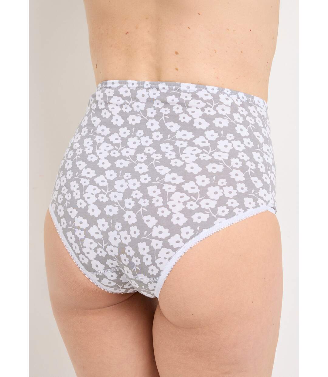 Culotte taille haute imprimée - lot de 4-2