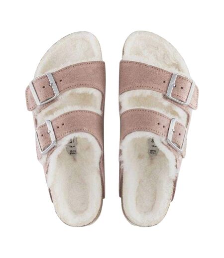 Claquettes Motif/style Logo Arizona Femme Rose Birkenstock