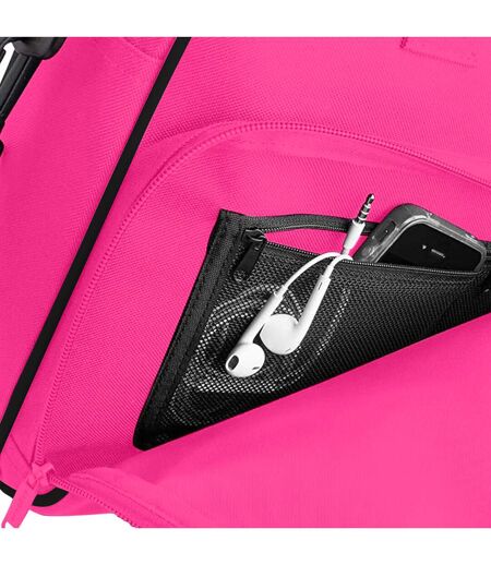 Sac De Danse Messager 15 Litres Taille Unique Fuchsia Noir Bagbase