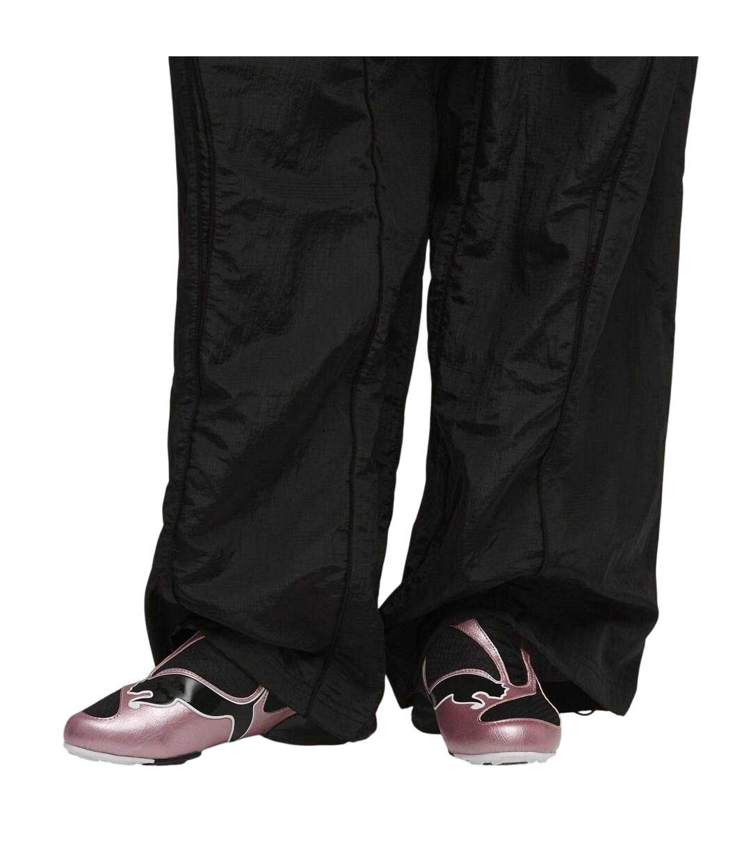 Womens/ladies V1.25 Low Shoes Black Pink Puma-1