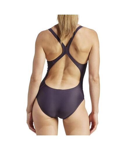 Maillot de bain violet femme adidas 3 bars