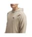 Mens Essential Fleece Raglan Hoodie Brown Under Armour-3