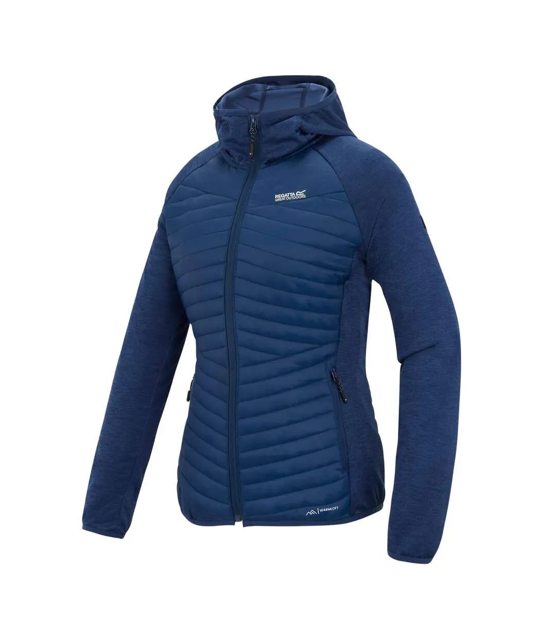 Doudoune Matelassée Andreson Hybrid Femme Bleu Aviateur Regatta-3