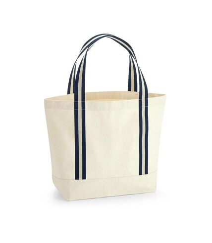 Sac à bandoulière earthaware taille unique beige pâle / bleu marine Westford Mill