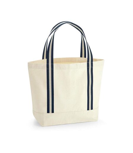 Sac à bandoulière earthaware taille unique beige pâle / bleu marine Westford Mill