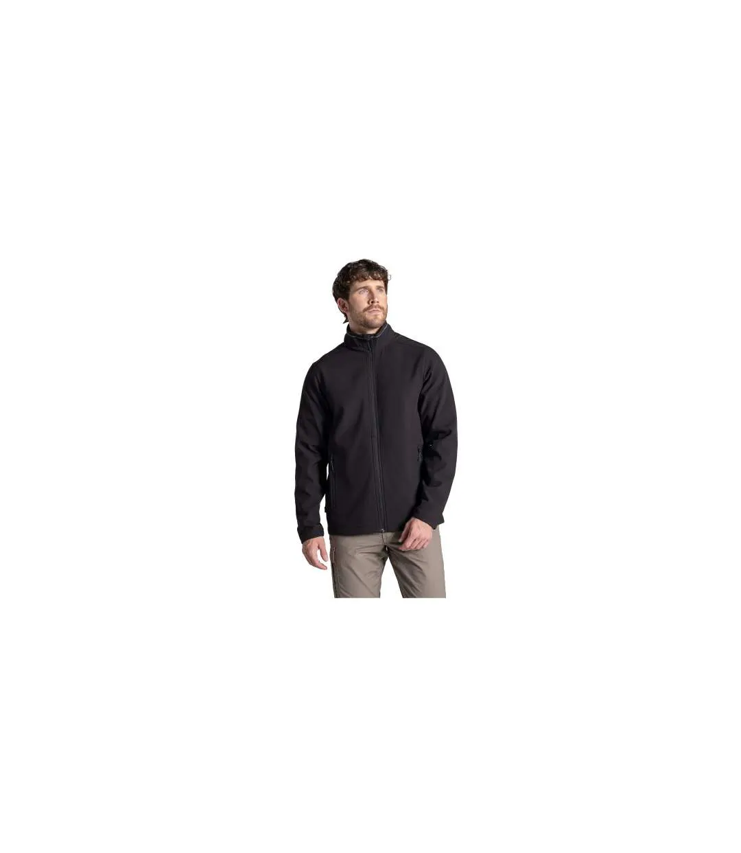Veste Softshell Basecamp Ll Homme Noir Craghoppers Expert-1