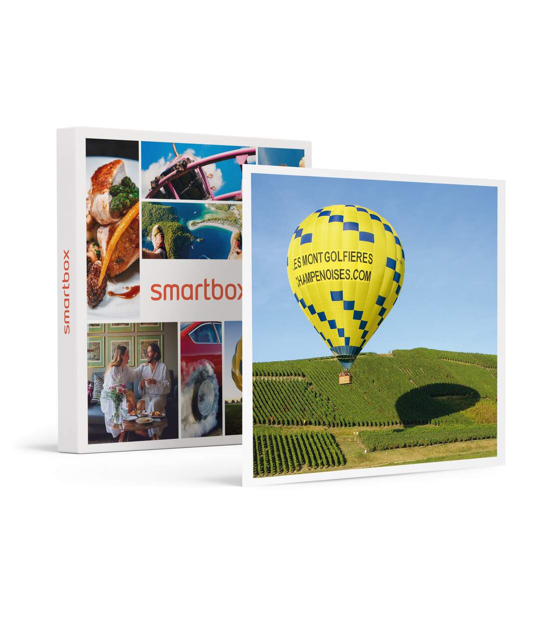 Vol en Montgolfière au-dessus des vignobles champenois - SMARTBOX - Coffret Cadeau Sport & Aventure