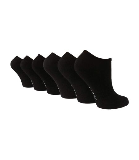 6 Pack Ladies Bamboo Sport Trainer Socks: Low Cut, Cushioned, Athletic Socks