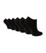 6 Pack Ladies Bamboo Sport Trainer Socks: Low Cut, Cushioned, Athletic Socks-1