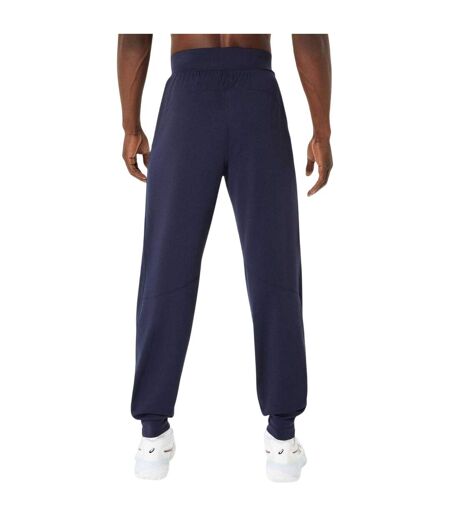 Pantalon De Survêtement Court Homme Bleu Nuit Asics