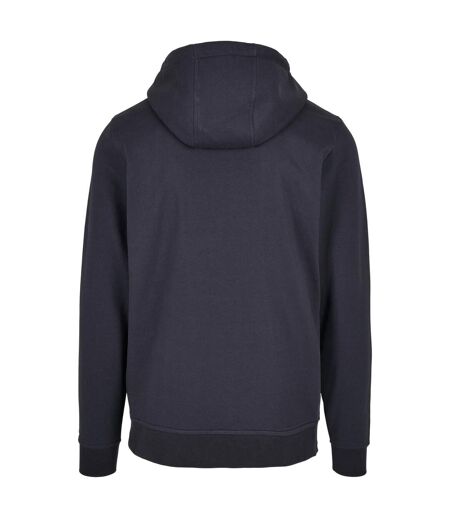 Sweat À Capuche Basic Homme Bleu Marine Build Your Brand