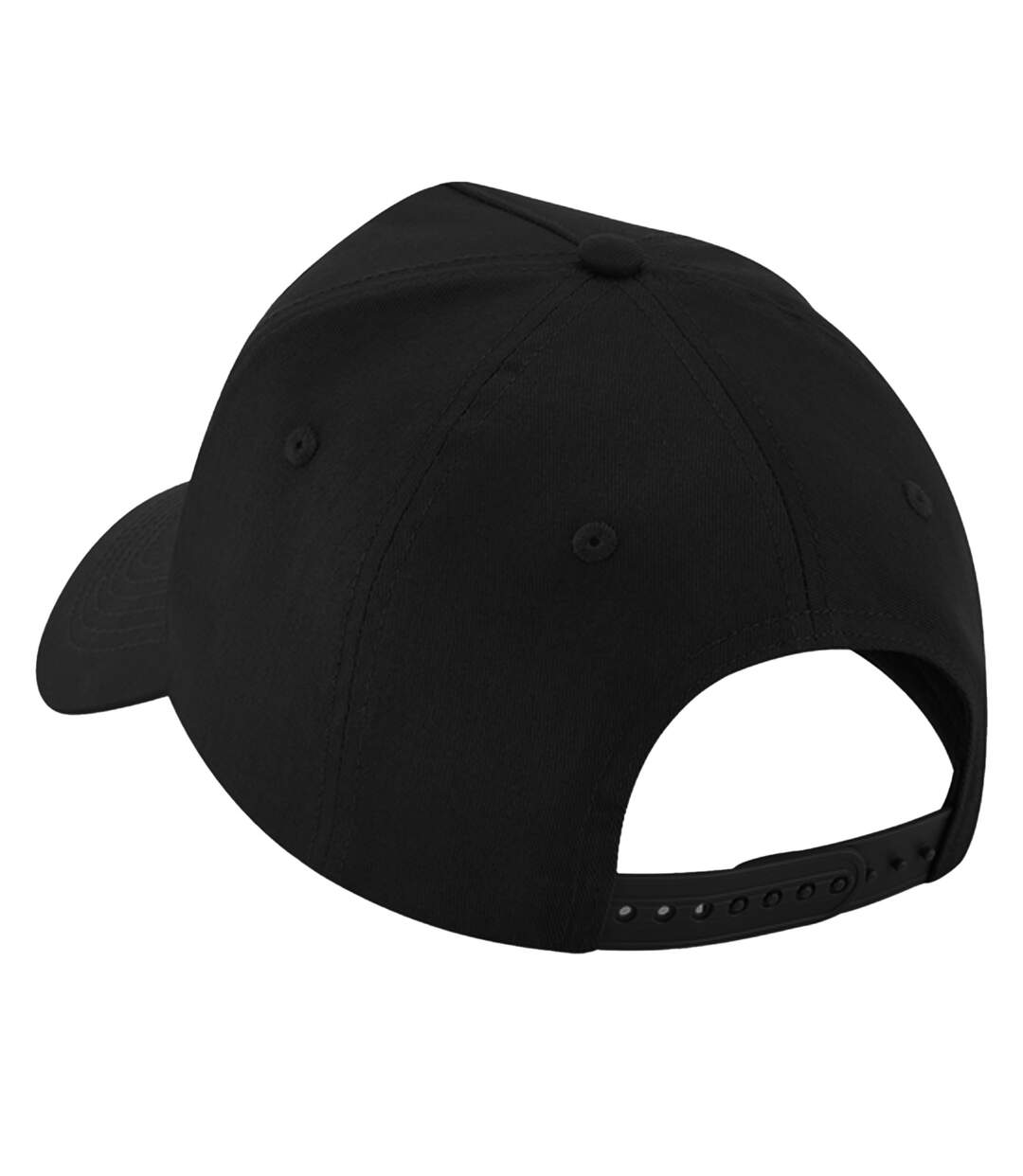 Unisex adult trucker cap black Beechfield-2
