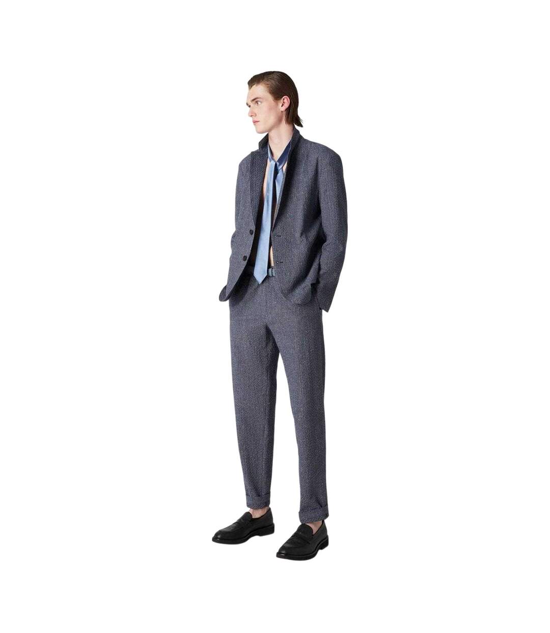 Pantalon Homme Bleu Marine Emporio Armani EA7-1