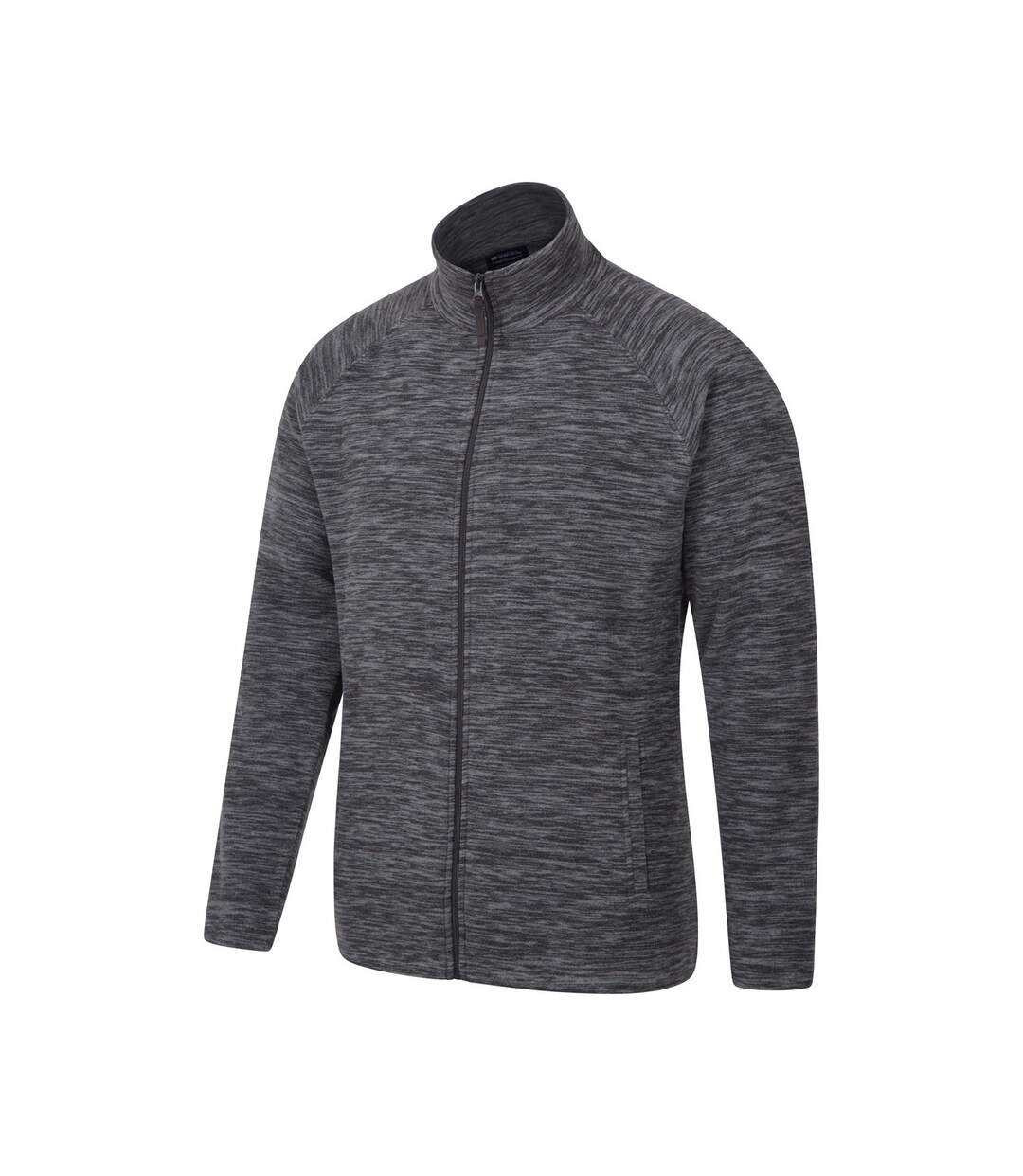 Mountain Warehouse Mens Snowdon II Full Zip Fleece Jacket (Gray)